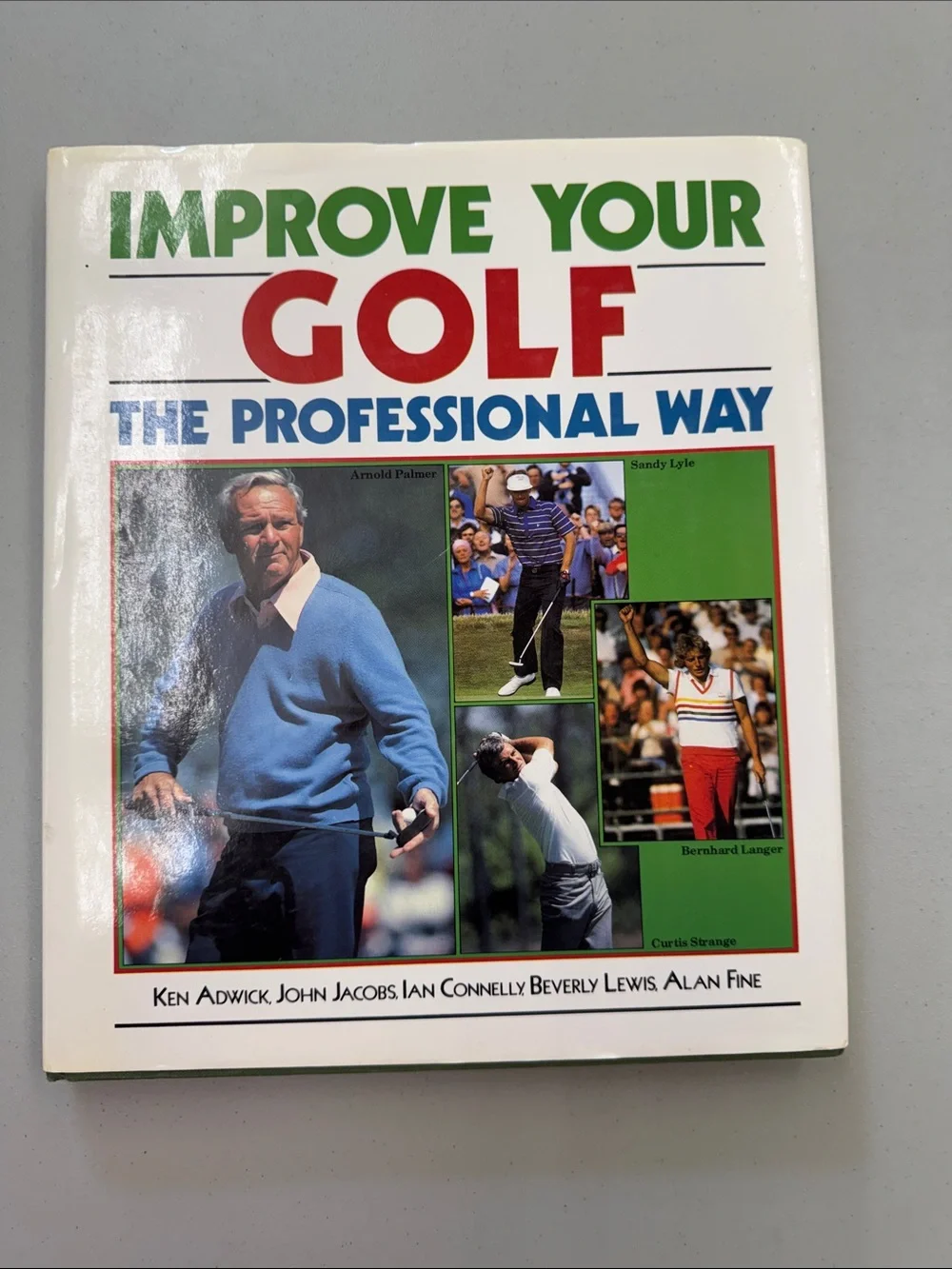 Improve Your Golf Th Professional Way Instructional Guide Book from professional
